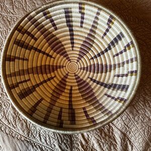 Handwoven Multicolor Basket